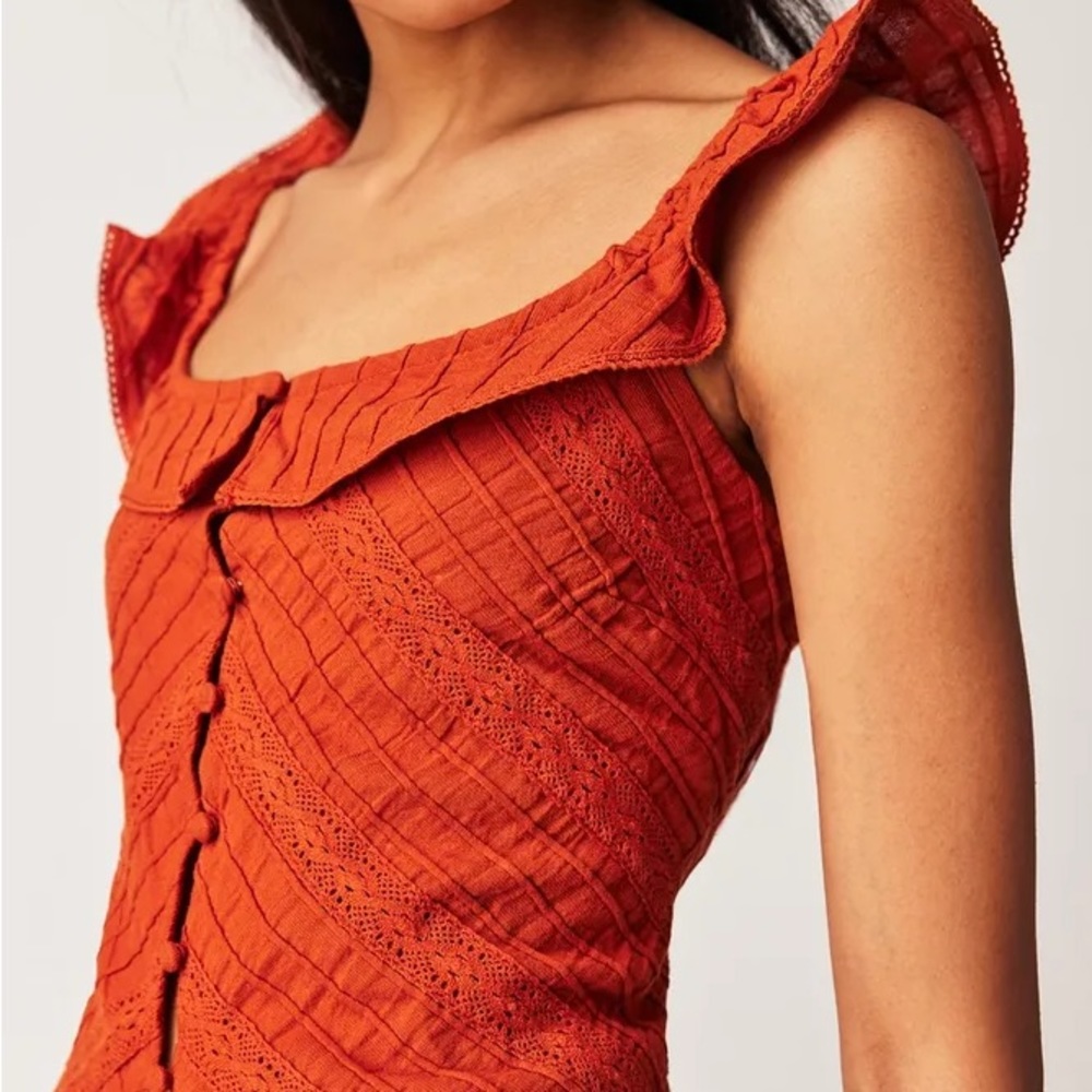 NWT Free People Riviera Crop Tank